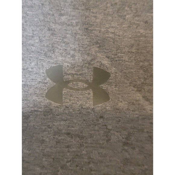 Under Armour The Tech Tee Gray Moisture Wicking Polyester Shirt Size Medium - Picture 6 of 6